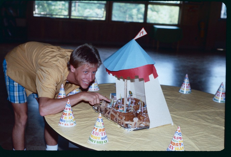 1985 Paul Doughty Birthday Cake